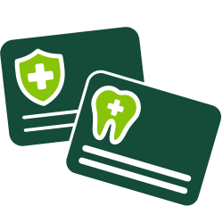 Current dental & medical insurance cards
